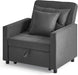 3 - in - 1 Convertible Sleeper Sofa Bed Chair With Reclining Lounger Function - Monsta Online