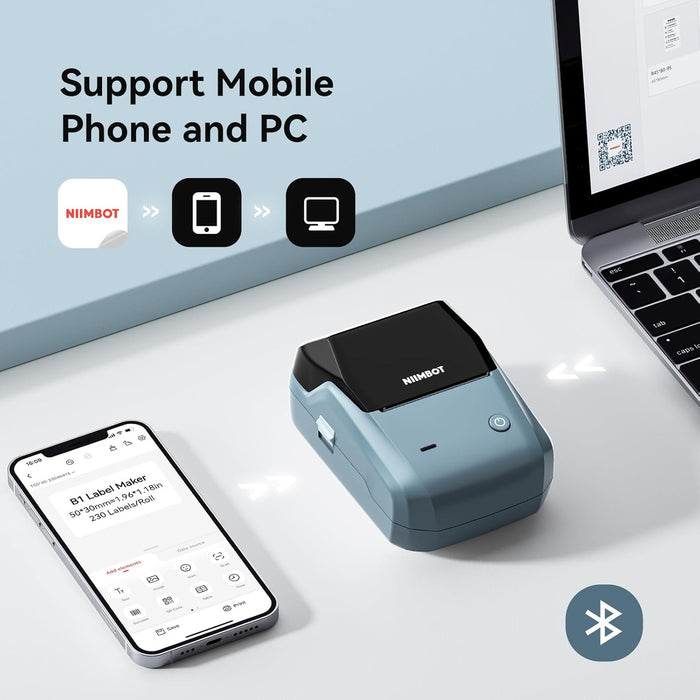 Pocket - Sized Bluetooth Thermal Label Printer for Quick and Easy Labeling - Monsta Online