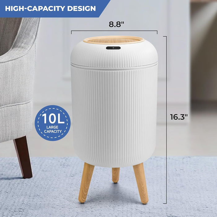 Smart Automatic Trash Can with Motion Sensor for Effortless Waste Disposal - Monsta Online