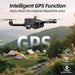 Professional 4K GPS Drone with EIS Camera & 4.5" FPV Screen - Foldable, Auto Return, Follow Me, 32GB SD Card - Monsta Online