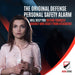 SafeGuard Pro 130dB Personal Safety Alarm with LED Strobe Light - Monsta Online