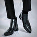 Samuel Leather Dress Boots – Men's Full - Grain Brogue Lace - Up Boots - Monsta Online