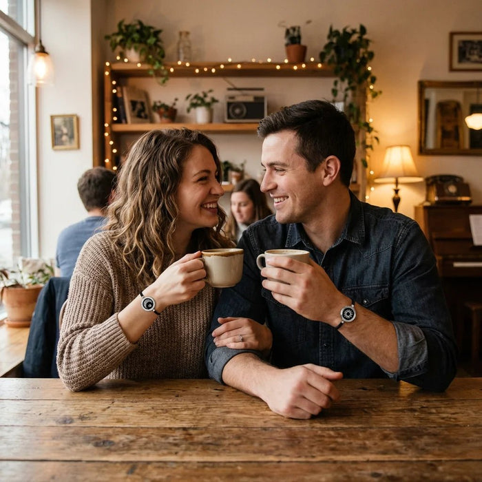 Couples Bracelets – Matching Love & Connection Symbol Jewelry Set for Him and Her - Monsta Online