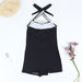Women's Boyleg One - Piece Swimsuit – Sporty, Chic & Full Coverage for Beach and Pool - Monsta Online