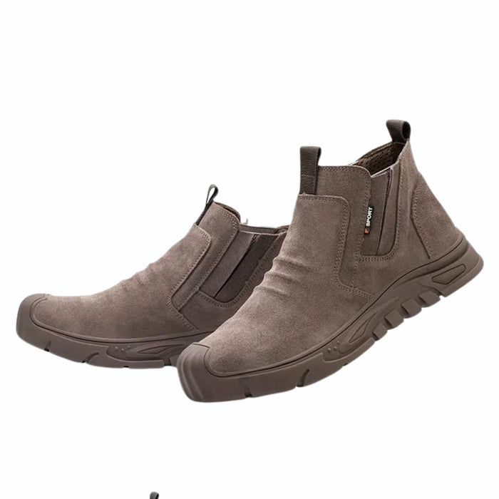 Edwin Steel Toe Work Boots – Men's Durable Leather Safety Boots - Monsta Online