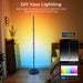 Luxury Smart Foldable LED Floor Lamp for Modern Spaces - Monsta Online
