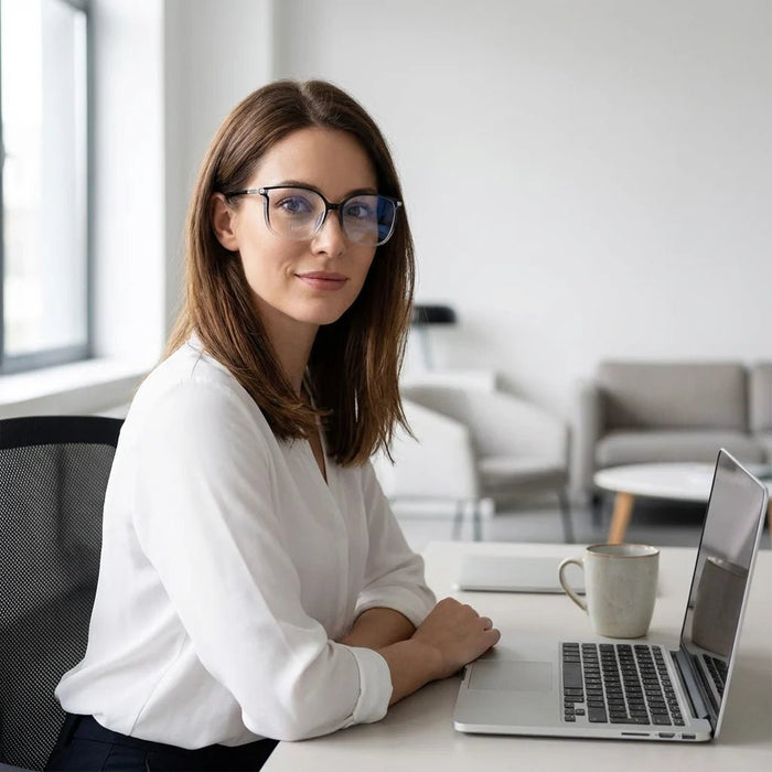Women's Luxury Reading Glasses – Lightweight, Comfortable Fit & Timeless Elegant Design - Monsta Online