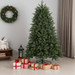 7FT Pre - Lit Artificial Christmas Tree — 2126 PE/PVC Tips, 340 LED Lights, Remote Control - Monsta Online