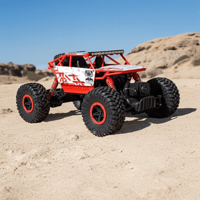 TerraMaster: 1:18 4WD Remote Control Car - Rock Crawler Truck For Kids and Adults - Monsta Online
