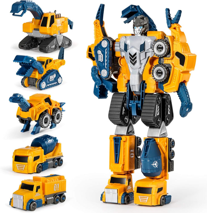 5 - in - 1 Magnetic Robot Building Set for Toddlers 3+ | Engaging STEM Learning & Fun! - Monsta Online