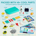 Monsta Space Circuit Kit: 50+ Engaging Space Circuit Projects - Premium STEM Electronics Kit for Ages 5+ - Monsta Online