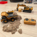 RC Excavator Toy 1:20 Scale for Kids Ages 3+ - Easy to Use, Dual Batteries, Lights & Sounds - Monsta Online
