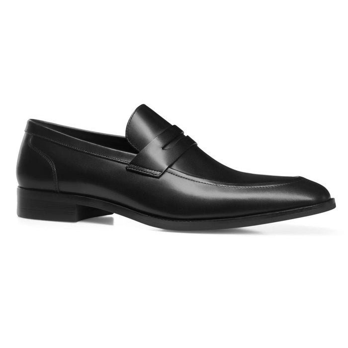 Rowan Penny Loafers – Men's Classic Leather & Suede Slip - On Dress Shoes - Monsta Online