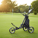 Premium Folding Golf Push Cart with Adjustable Ergonomic Handle and Storage Bag - Monsta Online