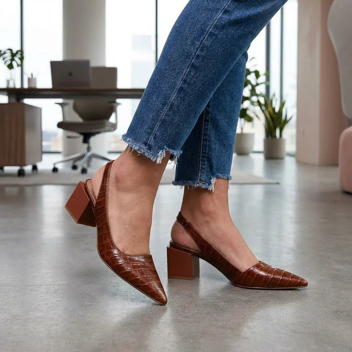 Women's Comfort Pumps – Cushioned Insole, Ergonomic Support & Elegant Heel - Monsta Online