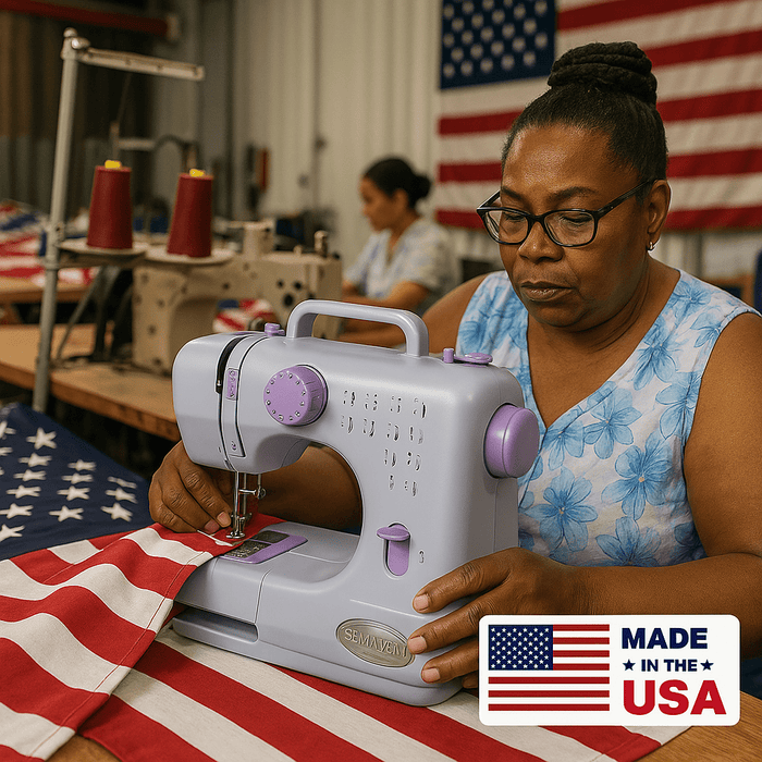 Beginners Friendly Compact Electric Sewing Machine with 12 Built - In Stitches for DIY Crafts and Repairs - Monsta Online