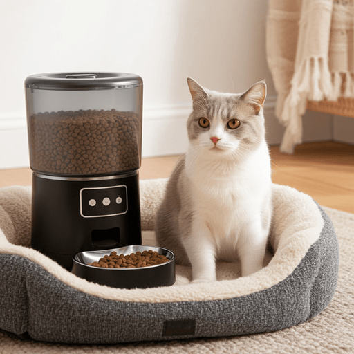 Smart Automatic Cat and Dog Feeder 4L with App Control - Monsta Online