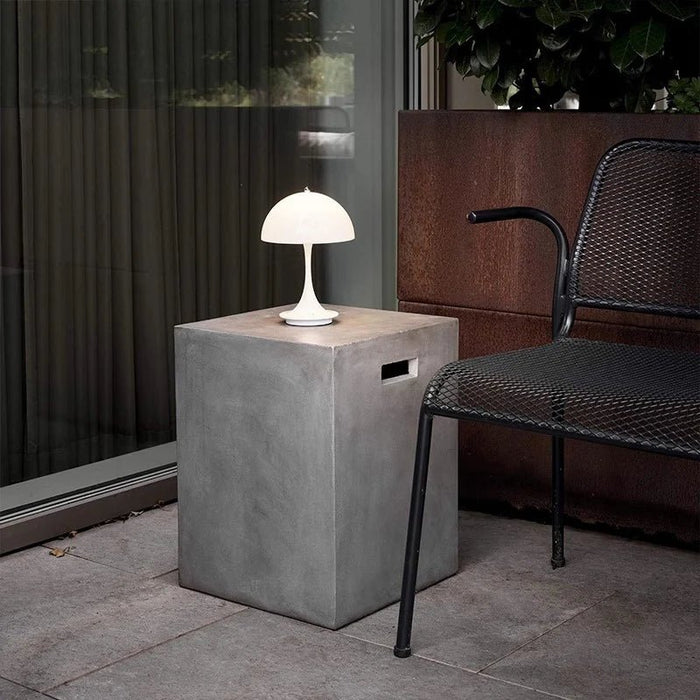 Dimmable LED Mushroom Table Lamp Portable USB Rechargeable for Cozy Ambiance - Monsta Online