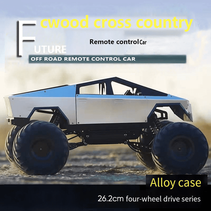 CYBER 1:16 RC Crawler Truck - Futuristic Off - Road Cyberpickup for Kids - Monsta Online