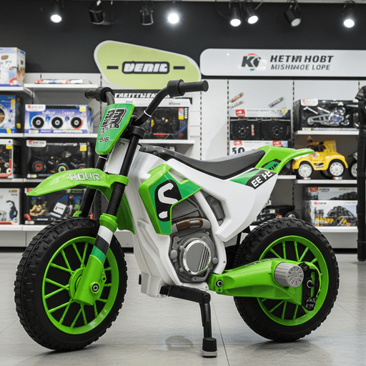 12V Electric Kids Ride On Dirt Bike - Ride - On Motorcycle with Training Wheels - Monsta Online