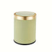 Oval Press - Top Trash Can – Luxury Gold - Accent Waste Bin with Dual Inner Buckets & Odour Seal - Monsta Online