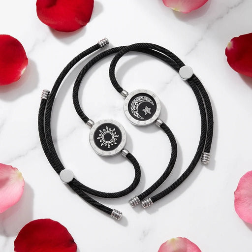 Couples Bracelets – Matching Love & Connection Symbol Jewelry Set for Him and Her - Monsta Online