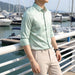 Men's Luxury Casual Silk Shirt – Breathable, Elegant & Versatile for Any Occasion - Monsta Online