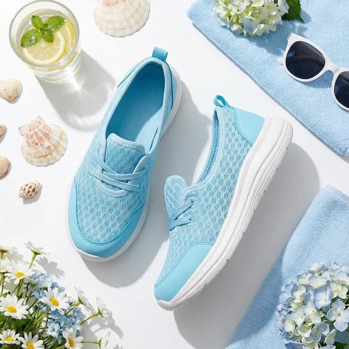 Women's Mesh Orthopedic Shoes – Triple Arch Support, Memory Foam & Nano Sole - Monsta Online