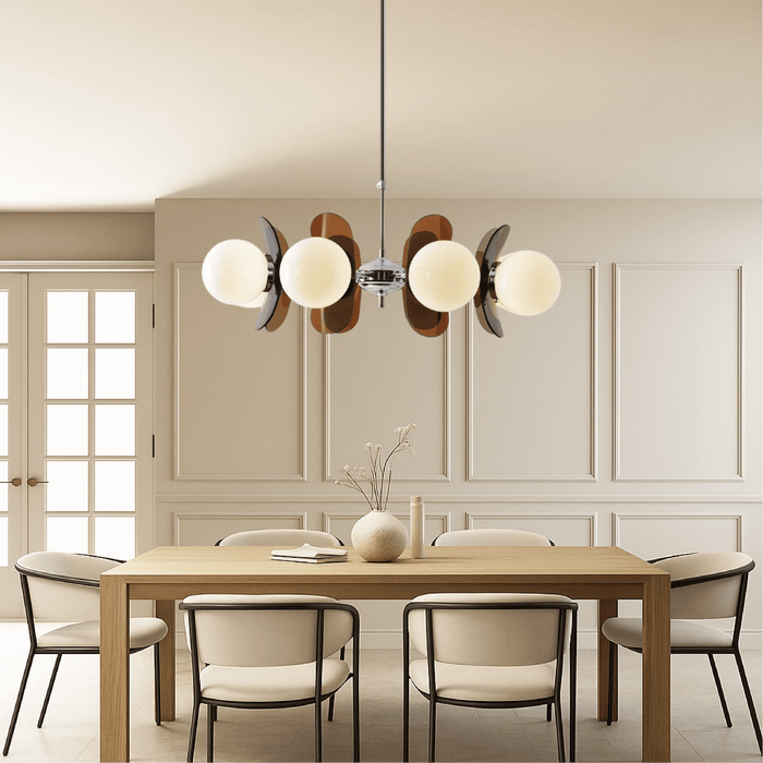 Bauhaus Chandelier – Mid - Century Modern Art Deco LED Ceiling Light - Monsta Online
