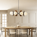 Bauhaus Chandelier – Mid - Century Modern Art Deco LED Ceiling Light - Monsta Online