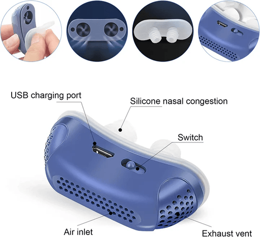 Compact Micro CPAP Travel Machine – Portable Sleep Apnea & Snoring Relief Device - Monsta Online