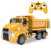 Premium 1:26 Scale Mack RC Dump Truck Toy for Kids - Remote Control Construction with Lights - Monsta Online