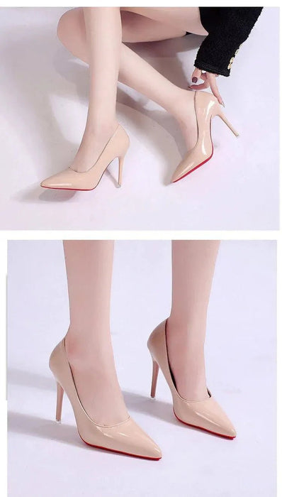 Women's Stiletto Pumps – Chic PU High Heel Shoes for Every Occasion - Monsta Online