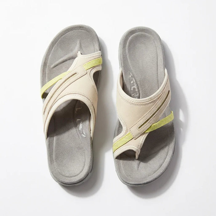 Women's Orthopedic Cross Strap Sandals – Arch Support, Memory Foam & Non - Slip - Monsta Online