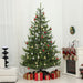 9FT Sparse Artificial Christmas Tree — 4306 Tips, Unlit, Auto - Open Hinged, PE Cedar, Steel Base - Monsta Online