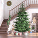 9FT Full Artificial Christmas Tree — 1939 Tips, Unlit, Auto - Open Hinged, Nordic Pine, Steel Base - Monsta Online