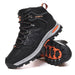 Men's Mid Height Waterproof Work Boots – Steel Toe Cap Safety Boots with Slip - Resistant Sole - Monsta Online