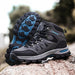 Men's Mid Height Waterproof Work Boots – Steel Toe Cap Safety Boots with Slip - Resistant Sole - Monsta Online