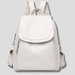 Alea Anti - Theft Leather Backpack – Women's Embossed Leather Backpack - Monsta Online