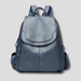 Alea Anti - Theft Leather Backpack – Women's Embossed Leather Backpack - Monsta Online