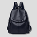 Alea Anti - Theft Leather Backpack – Women's Embossed Leather Backpack - Monsta Online