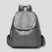 Alea Anti - Theft Leather Backpack – Women's Embossed Leather Backpack - Monsta Online