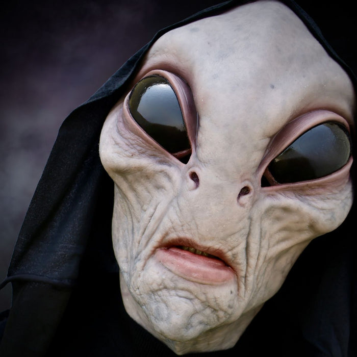 Alien Area-51 Mask – Realistic Sci-Fi Costume