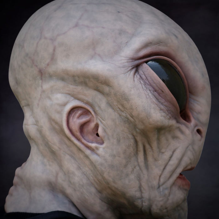 Alien Area-51 Mask – Realistic Sci-Fi Costume