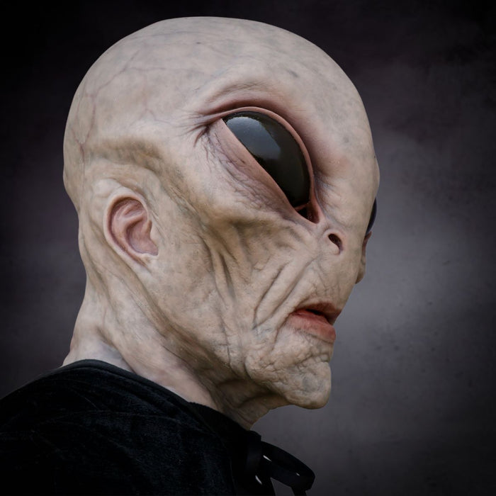Alien Area-51 Mask – Realistic Sci-Fi Costume
