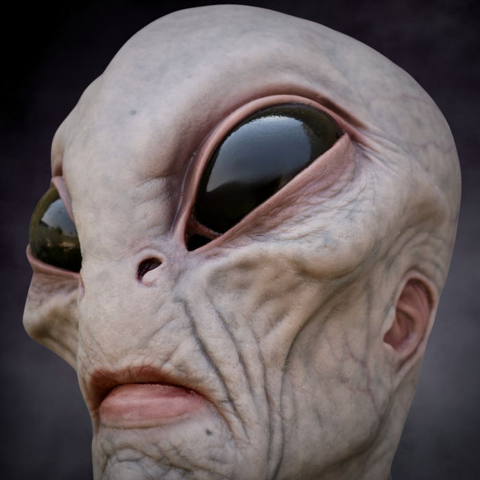 Alien Area-51 Mask – Realistic Sci-Fi Costume