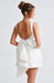 Alura Mini Dress – Women's Pearl - Trim A - Line Dress - Monsta Online