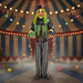 6.1ft Life - Size Animated Circus Clown – Sound Touch Activated with Glowing Eyes and Creepy Laughter - Monsta Online