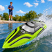 AquaRacer: 20+ MPH High - Speed Remote Control Boat With Dual Batteries - Monsta Online