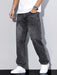 Ash Baggy Jeans – Men's Relaxed Fit Wide Leg Denim Jeans - Monsta Online